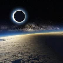 Photo:  Solar Eclipse From Space
